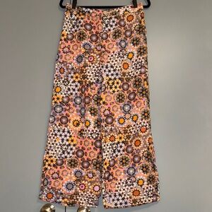 Anthropologie Quilt Patterned Pants